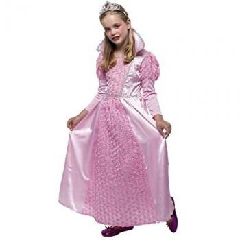 Rubies Disfraz Princesa Rosas para niña, Vestido con detalles en forma de rosas y tiara plateada, Original