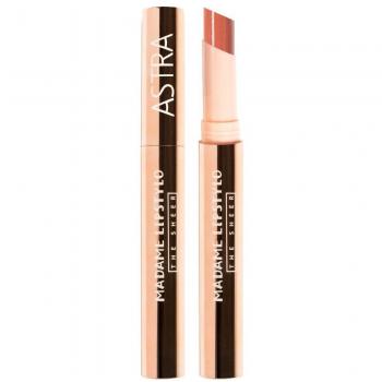 Astra Make-up Madame Lipstylo The Sheer Gloss Lipstick for Lip Volume Shade 02 Voilà Le Nude 2 g