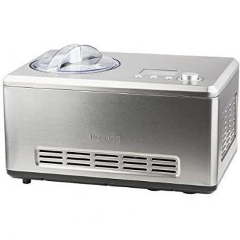 H.Koenig HF320 Máquina para Hacer Helados, 180 W, Acero Inoxidable