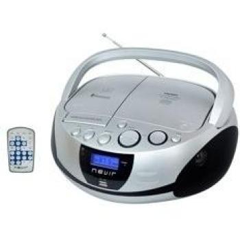 Nevir NVR480UB Radio CD, Plata