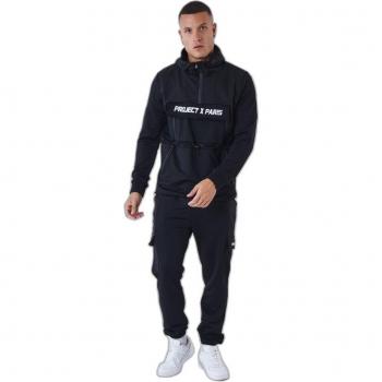Project X Paris Men's Cargo Joggers - Black - XL