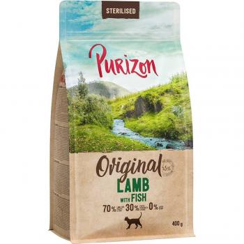 Purizon Adult Sterilised con cordero y pescado - 400 g