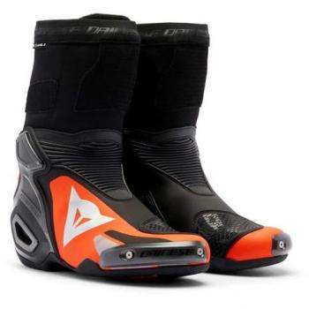 Dainese Botas Deportivas Axial 2 Negro Rojo - Botas de moto (42)