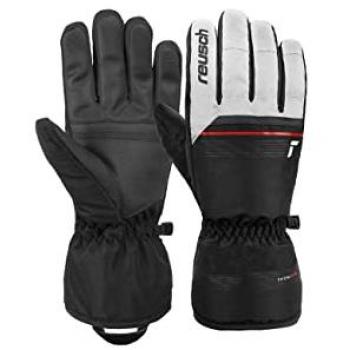 Guantes de esquí Reusch Snow King unisex blancos tamaño 10