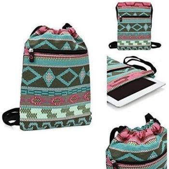 Kroo Tablet bolsa de transporte blanda para la mayoría de 27,94 cm 30,48 cm Laptop encaja ViewBook 109, ViewPad 10pro - diseño Universal multicolor verde