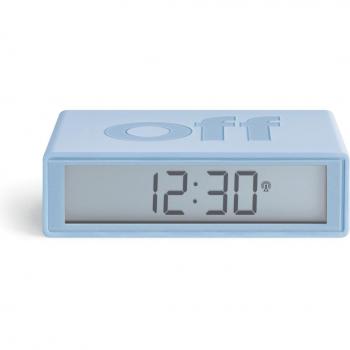 Reloj despertador Lexon Flip LB1 azul claro