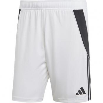 Pantalones cortos de fútbol Adidas Tiro24 para hombre en color blanco