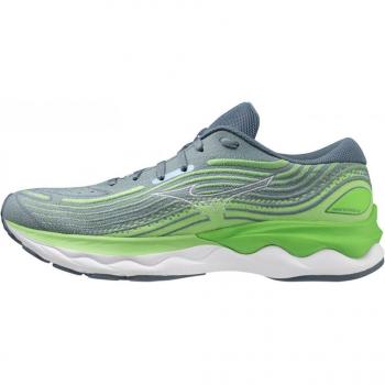 Zapatillas de Running Mizuno Wave Skyrise 4 en Verde y Gris