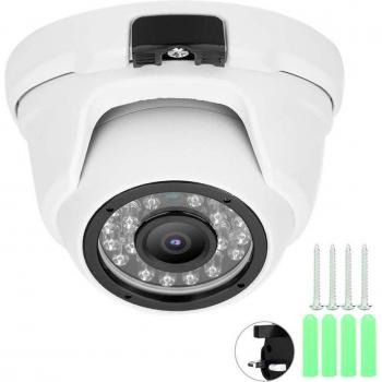 Cámara de seguridad domo infrarroja 5MP AHD PIR IP66 impermeable para interior