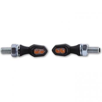 Indicadores LED Moto Shinyo Crumb - Negro