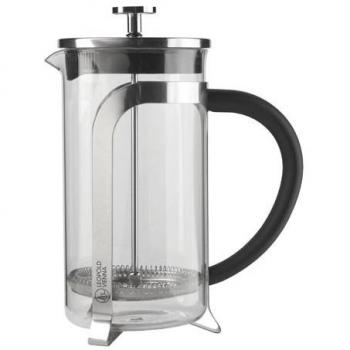 Cafetera Manual Leopold Vienna LV01533 de Prensa Francesa 1L en Negro y Acero Inoxidable