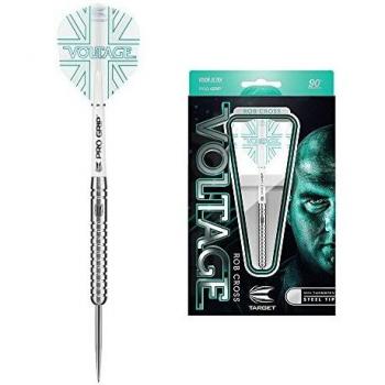 Dardos Target Voltage Rob Cross 23g 90% Tungsteno Punta Acero