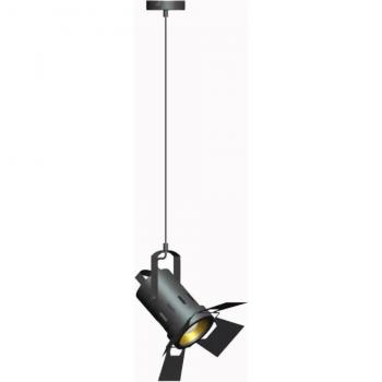 Lámpara colgante Mexlite Carree - negra - metal - 3379ZW