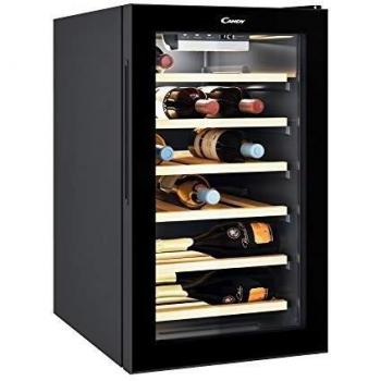 Garrafeira Candy Cwc 021 Elsp/N - Almacenamiento de Vinos para 21 Botellas Negra