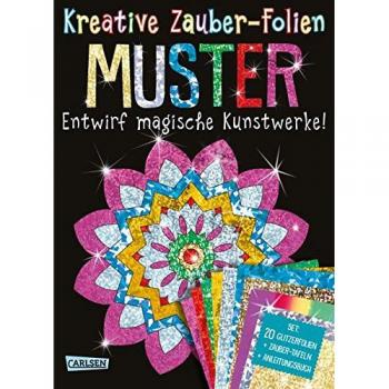 Set de 10 Páginas Mágicas Creativas con Folios y Libro de Instrucciones