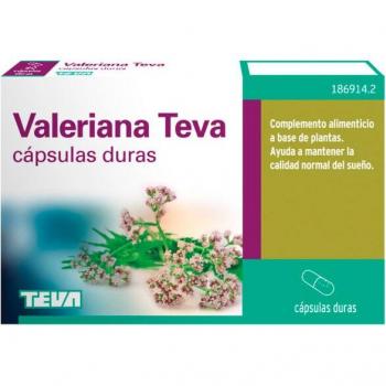 Valeriana Teva 200Mg 60 Caps Duras