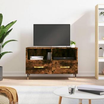 Soporte para TV Smoke Roble 80x36x50 cm Madera multicapa