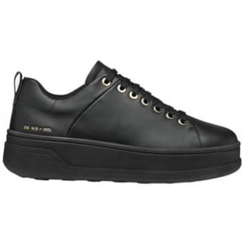 Geox Spherica Women's Black Leisure Sneakers