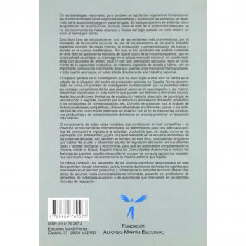 Acuicultura marina mediterránea - producción, comercialización - Fundacion Alfonso Martin Escudero