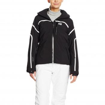 Helly Hansen W Skyline - Chaqueta de esquí para mujer, color negro, talla XL