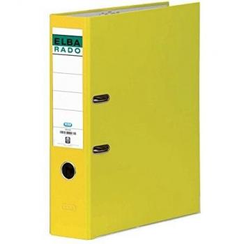 Elba Rado Chic - Archivador palanca en PVC, A4, color amarillo