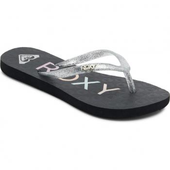 Chanclas Roxy Viva Sparkle negro blanco infantil - 29