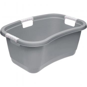 Cesta para la Colada Keeeper 65x47x28 Gris Nórdico - Robusta y Ergonómica