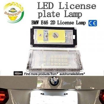 2pc x dahosun E46 2DR 2d 98 - 03 para BMW Coupe M3 coche LED luz de matrícula
