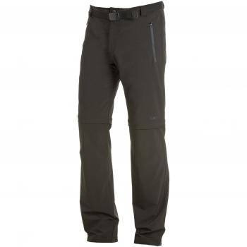 CMP Stretch Zip Off Pants for Men - Anthracite - XXL