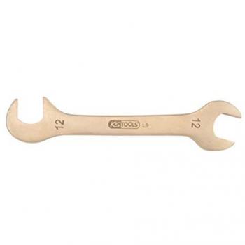 Llave fija doble de chapa BRONZEplus KS Tools 963.7128, tamaño pequeño, medida 12 mm