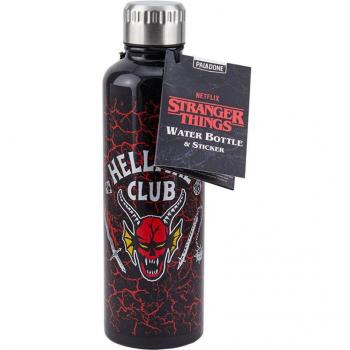 Botella metálica Stranger Things Hellfire Club