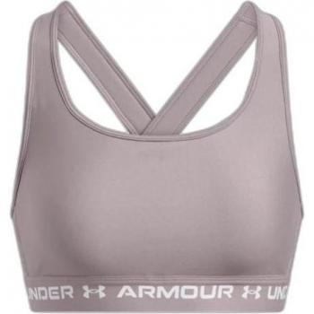 Sujetador deportivo Under Armour Crossback Mid Mujer Gris