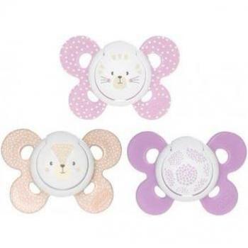 Chicco Chupete Silicona Physio Comfort Niña 6-16 M 2 U