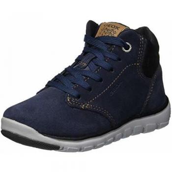 Zapatillas Geox Xunday de cuero para mujer y niño, deportivas cómodas y transpirables