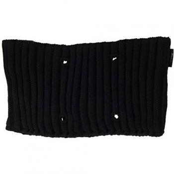 O bag - Lana Coste Larghe, bolso Mujer, Nero, 1x19x38 cm
