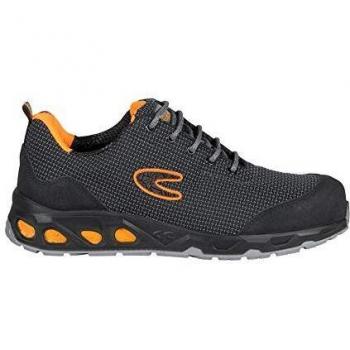 COFRA 73082-005.W43 Mega - Zapatos de Seguridad S3 SRC, Negro/Gris, Talla 43