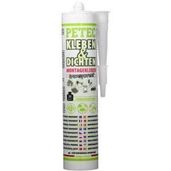 Petec 94929 Ecoline Pegamento para montaje, transparente