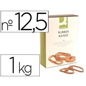 Q-Connect KF15183 - Bandas elásticas, 125 x 9 mm