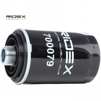 Filtro de aceite RIDEX enroscable 7O0079 para VW, AUDI, SKODA