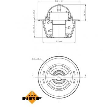 Termostato refrigerante NRF 725151