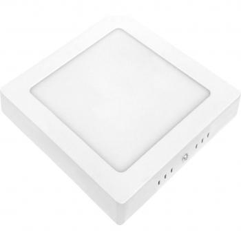 Downlight LED Superficie Cuadrado 18W 1600lm Blanco