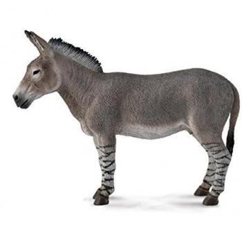 Collecta - Figura de Asno Africano a Escala, Juguete Educativo para Niños y Niñas, +3 Años (Modelo 88664)