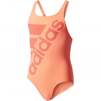 adidas Inf+ Sol 1Pc G Bañador, Niñas, Naranja