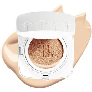 TFIT Layering Fit Cover Cushion EX - SPF 50+ PA++++, Matte Finish, Long-lasting Full Coverage Makeup Cushion in W01 Vanilla