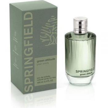 Springfield Green Attitude Eau de Toilette 100 ml Hombre Aromas Amaderados y Aromáticos Uso Diario