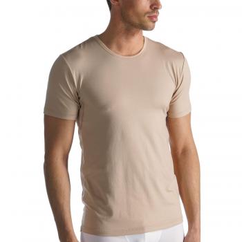 Mey Men's Dry Cotton Functional T-Shirt - Light Skin Beige, Size M
