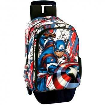 Mochila Trolley Capitan America Marvel 43cm