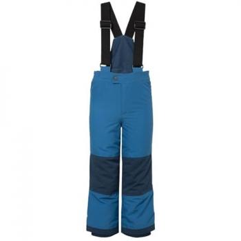 Vaude Pantalones Snow Cup III Azul - Pantalones de nieve, impermeables, transpirables, con aislamiento térmico, ajuste cómodo, múltiples bolsillos, ideales para actividades invernales
