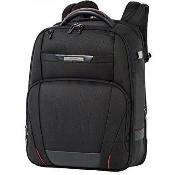 Samsonite PRO-DLX 5 - Backpack Expandable for 15.6'' Laptop 21/26L, 1.4 KG Mochila tipo casual, 44 cm, 21 liters, Negro