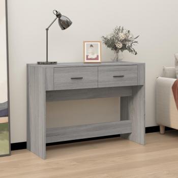 Consola Sonoma 100x39x75 cm madera multicapa gris